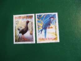 P0LYNESIE YVERT PO ORDINAIRE N° 360/361 TIMBRES NEUFS ** LUXE - MNH - SERIE COMPLETE- COTE 1,85 EURO - Ungebraucht