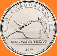 Hungary 50 Forint 2019, FIE World Fencing Championships, KM#980, Unc - Ungarn