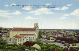 Curacao, N.W.I., WILLEMSTAD, Otrabanda Family Church 1930s Kropp 32920 Postcard - Curaçao