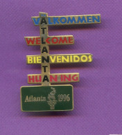 Superbe Gros Pins Jeux Olympiques Atlanta 1996 Usa Egf 4.5 Cm X 6 Cm Q627 - Juegos Olímpicos