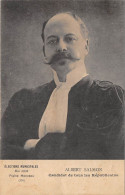 PARIS-75017- ELECTION MUNICIPALE MAI 1908 - PLAINE MONCEAU 17e - ALBERT SALMON CANDIDAT DE TOUS LES REPUBLICAINS - Distrito: 17