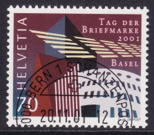 Schweiz: SBK-Nr. 1038 (Tag Der Briefmarke Basel 2001) ET-gestempelt - Gebraucht