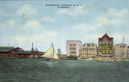 Curacao, N.W.I., WILLEMSTAD, Waterfront (1930s) Kropp 32912N Postcard - Curaçao