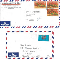 HONG KONG. 11 Enveloppes Ayant Circulé De 1977 à 2002. Nouvel An Chinois. - Anno Nuovo Cinese