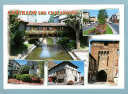 CP 01 - Chatillon Sur Chalaronne - Multivues - Châtillon-sur-Chalaronne