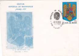 FILIASI 75 YEARS OF THE GREAT UNION ROMANIA COVER VERY VERY RARE POSTMARK - Other & Unclassified