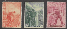 BELGIUM - 1942 - MNH/**  -  COB TR260-262  - Lot 25959 - Mint