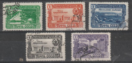 1949 -  20 Anniv. De La Repulique De Tajkistan  Mi No 1419/1423 - Usados