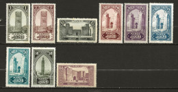 MAROC Colo:, **, N° YT 98, 99, 103/106, 108, 113 Et 114, TB - Unused Stamps