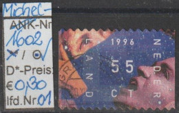 1996 - NIEDERLANDE - SM "Dez.marken - Gesichter..." 55 C Mehrf. - O  Gestempelt - S.Scan (1602o 01-03 Nl) - Oblitérés