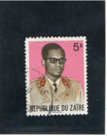 ZAÏRE 1972  Y.T. N° 806  à  822  Incomplet  813  Oblitéré  Frais De Gestion Compris - Oblitérés