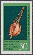 1971 DDR ** Mi:DD 1713, Sn:DD 1335, Yt:DD 1403, Sg:DD E1433, Kasso, Musikinstrumente - Musique