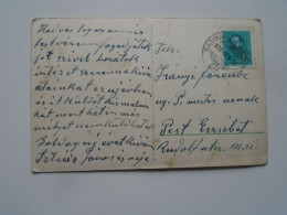 D201849    CPA  AK  Hungary  TPO  Mozgóposta  Nagykanizsa-Újdombóvár  1933 - Briefe U. Dokumente