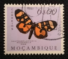 MOZPO0404UB - Mozambique Butterflies - 6$00 Used Stamp - Mozambique - 1953 - Mosambik