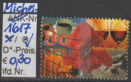 1997 - NIEDERLANDE - SM "Grußmarken - Amaryllis..." 80 C Mehrf. - O  Gestempelt - S.Scan (1617o Nl) - Used Stamps