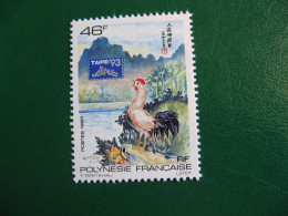 P0LYNESIE YVERT PO ORDINAIRE N° 439 TIMBRE NEUF ** LUXE - MNH - SERIE COMPLETE - COTE 1,80 EURO - Ungebraucht