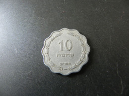 Israel 10 Prutah 1954 - Israel