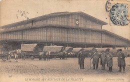 PARIS-75019- LE MARCHE AUX BESTAUX DE LA VILLETTE - Distretto: 19