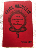Guide Michelin, édition** 1900 - Other & Unclassified