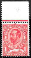 SG327. 1d Carmine-Red. Die. A. Unmounted Mint Hrd2a - Ungebraucht