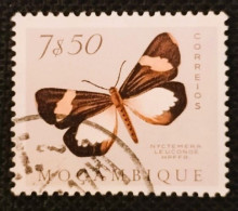 MOZPO0405U4 - Mozambique Butterflies - 7$50 Used Stamp - Mozambique - 1953 - Mozambique