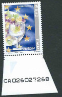 Italia 2005; EUROPA CEPT : Gastronomia Da € 0,62: Francobollo Con Codice Alfanumerico. - 2001-10:  Nuevos