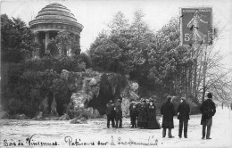 PARIS-75012- CARTE-PHOTO- BOIS DE VINCENNES- PATINEURS SUR LE LAC DAUMENIL - Paris (12)