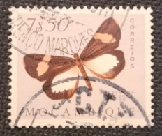 MOZPO0405UE - Mozambique Butterflies - 7$50 Used Stamp - Mozambique - 1953 - Mozambique