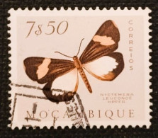 MOZPO0405UF - Mozambique Butterflies - 7$50 Used Stamp - Mozambique - 1953 - Mozambique