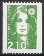 Marianne Du Bicentenaire - Roulette - 2 F. 10 - Vert - (1990) - Y & T N° 2627 ** - 1989-1996 Marianne (Zweihunderjahrfeier)