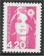 Marianne Du Bicentenaire - 4 F. 20 - Rose - (1992) - Y & T N° 2770 ** - 1989-1996 Marianna Del Bicentenario