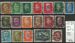 Germany Reich 18 Used Stamps - Sammlungen