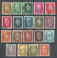 Germany Reich 1928-32 Years , 19 Stamps, Used  - Sammlungen