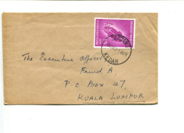 KEDAH MALAISIE  - Affranchissement Seul Sur Lettre KUALA LUMPUR - Malaysia (1964-...)