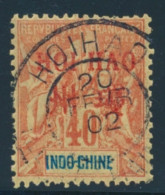 1902 Hoi-Hao, Nr. 11, 40c Used - Autres & Non Classés