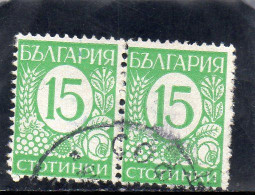 1936 Bulgaria - Numerali - Gebruikt