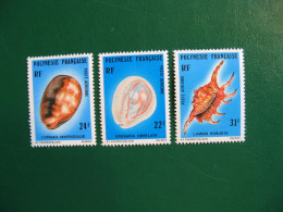 P0LYNESIE PO AERIENNE N° 132/134 TIMBRES NEUFS ** LUXE - MNH - SERIE COMPLETE - COTE 8,30 EUROS - Ungebraucht