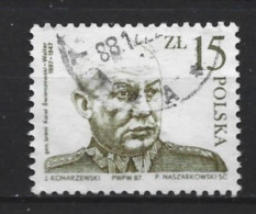 Polen 1987  Swierczewski Y.T. 2898 (0) - Used Stamps
