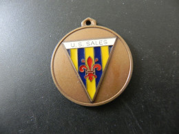 Medaille Medal - France - Football U.S. Sales - Torneo Di Pasqua 1987 - Altri & Non Classificati