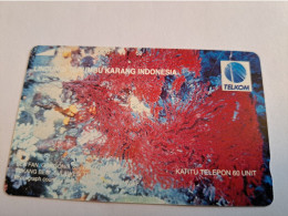 INDONESIA MAGNETIC/TAMURA  60  UNITS /  KORAL    MAGNETIC   CARD    **16447** - Indonesië