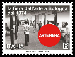 Italia Repubblica 2024 50º Anniversario Della Fiera Dell'arte Di Bologna MNH** Integro Valore 1,25 - 2021-...: Neufs