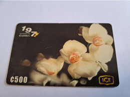 COSTA RICA /500 COLONES  / PREPAID/  /FLOWER /ORCHIDS / COLIBRI BIRD   Fine Used Card  ** 16451** - Costa Rica