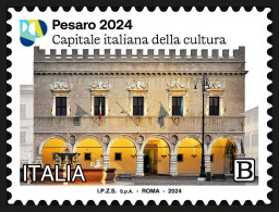 Italia Repubblica 2024 Pesaro Capitale Italiana Della Cultura MNH** Integro Valore 1,25 - 2021-...:  Nuovi