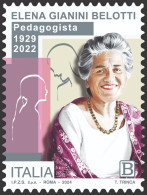 Italia Repubblica 2024 Elena Gianini Belotti MNH** Integro Valore 1,25 - 2021-...:  Nuovi