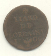 Liard De Lorraine 1706 Léopold Ier - Lorraine