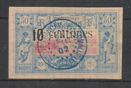 COTE DES SOMALIS - 1902 - N°YT. 29 - Vue De Djibouti 10c Sur 50c - Oblitéré / Used - Used Stamps