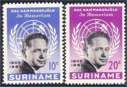 836 Suriname Dag Hammarskjoeld MNH ** Neuf SC (SUR-3b) - ONU