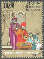 830 Sri Lanka Christmas Noel Mages Magi 1990 (SRI-13) - Noël