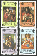 822 Solomon Islands Noel Christmas 1972 Tableaux Religious Paintings MNH ** Neuf SC (SOL-155) - Noël