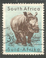 817 South Africa Rhinoceros Neushoorn Nashorn Rinoceronte (RSA-19b) - Used Stamps